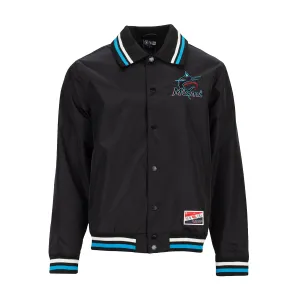 Marlins Snap Front Jacket - Mens