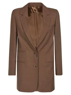 Max Mara Single Breasted Long Sleeved Blazer
