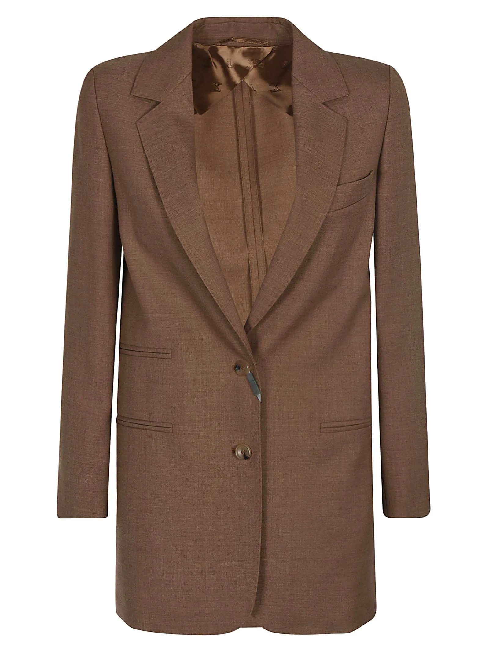 Max Mara Single Breasted Long Sleeved Blazer