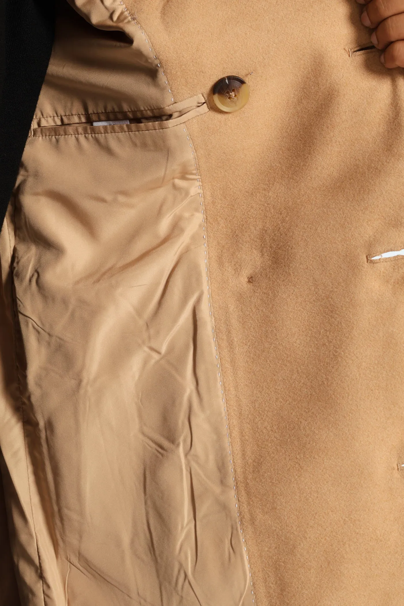 Melton Coat - Tan