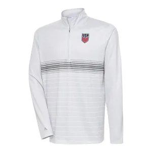 Men's Antigua USMNT Bullseye White Pullover