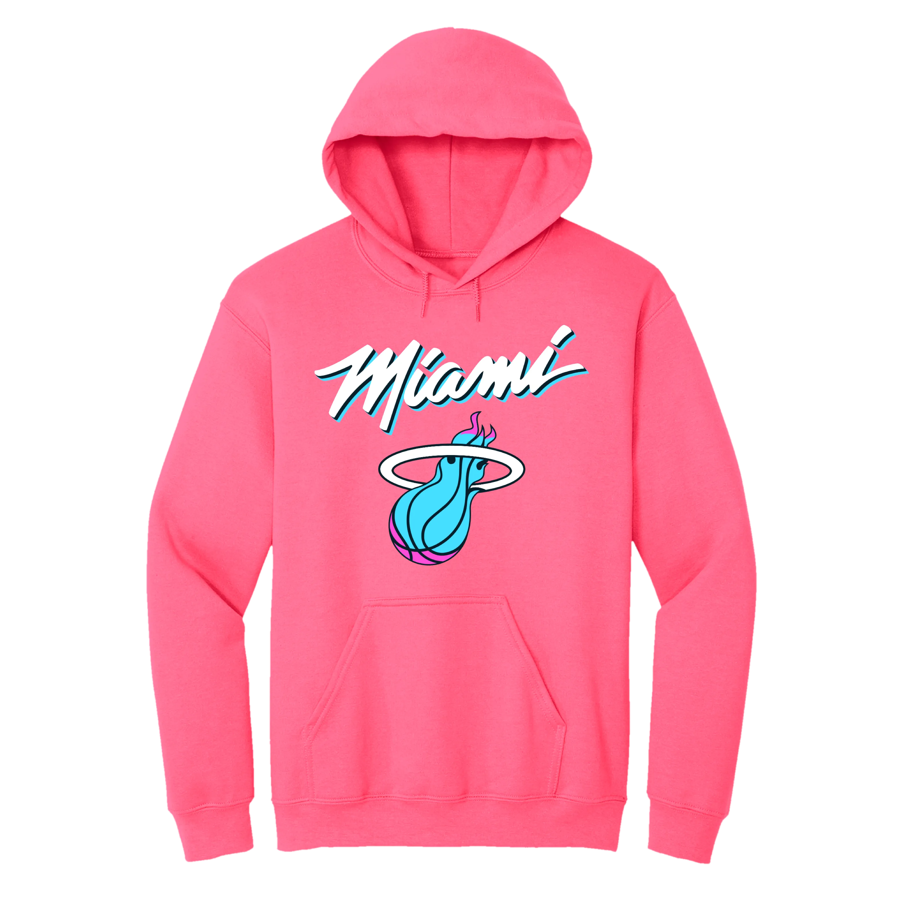 Miami HEAT Original Vice Pink Hoodie
