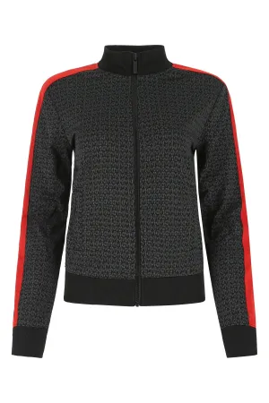 Michael Michael Kors Monogram Zip-Up Jacket