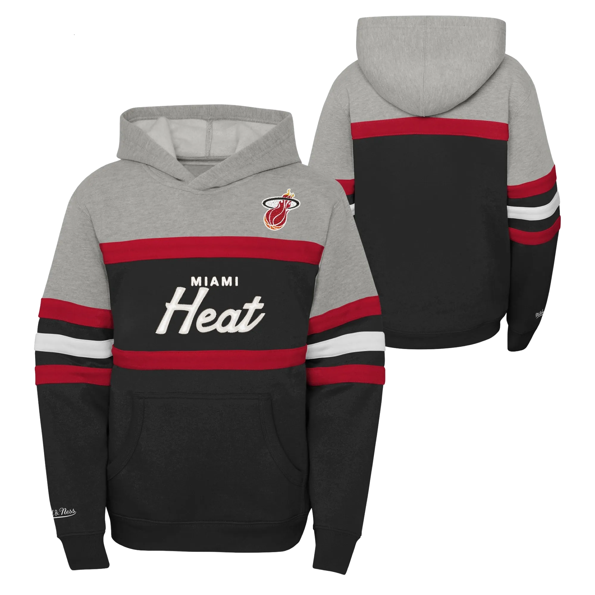 Mitchell & Ness Miami HEAT Coach Youth Hoodie