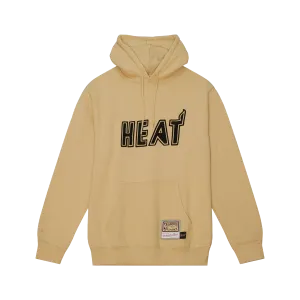 Mitchell and Ness Miami HEAT Khaki Hoodie