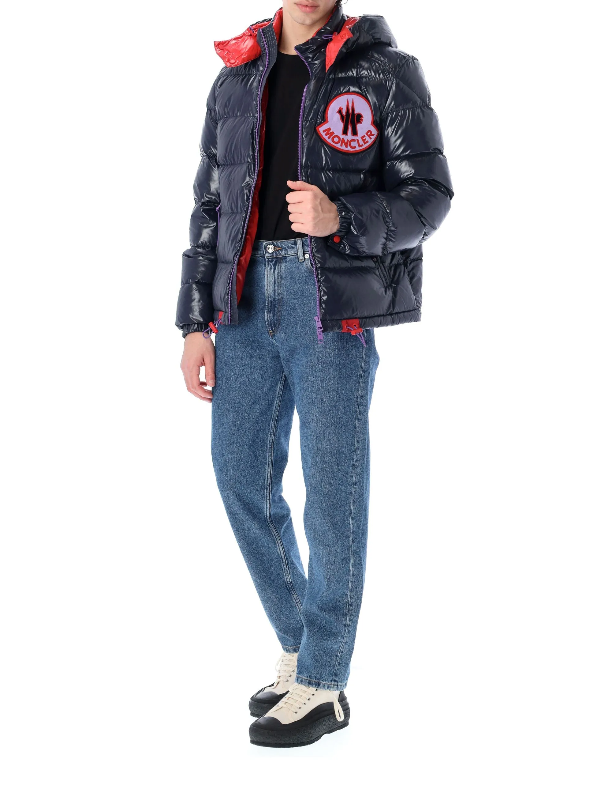 Moncler Genius Haggi Logo Patch Zipped Jacket
