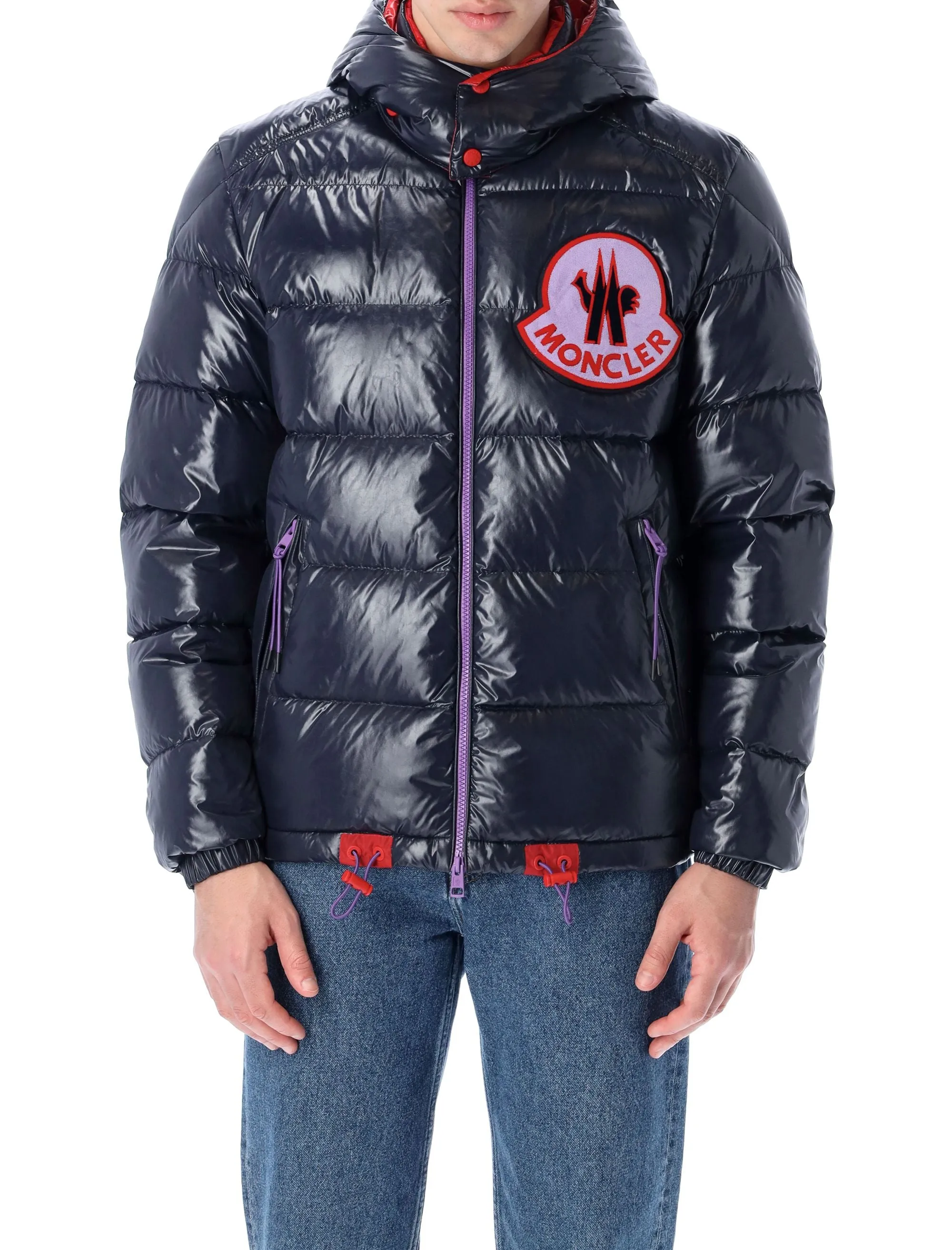 Moncler Genius Haggi Logo Patch Zipped Jacket