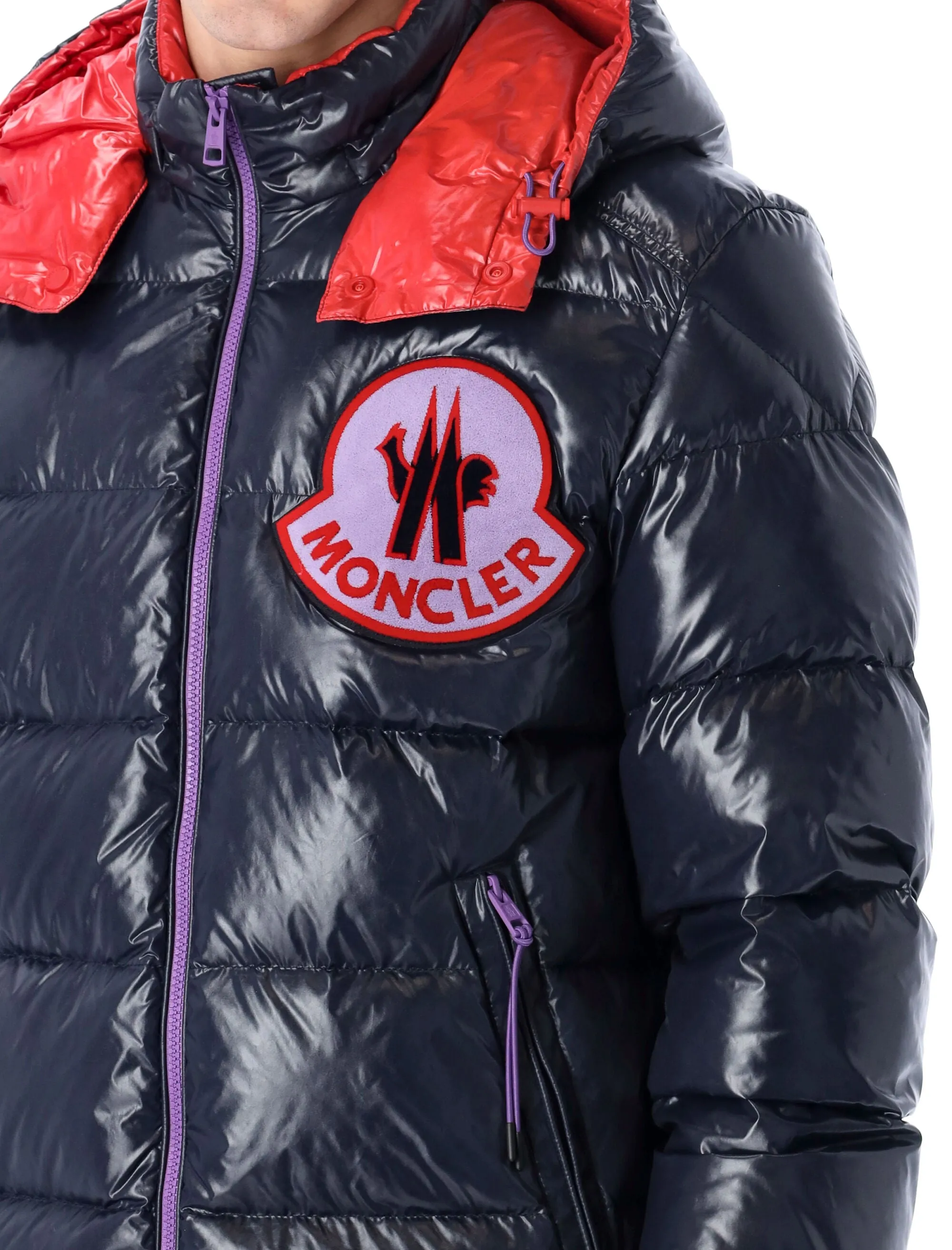 Moncler Genius Haggi Logo Patch Zipped Jacket