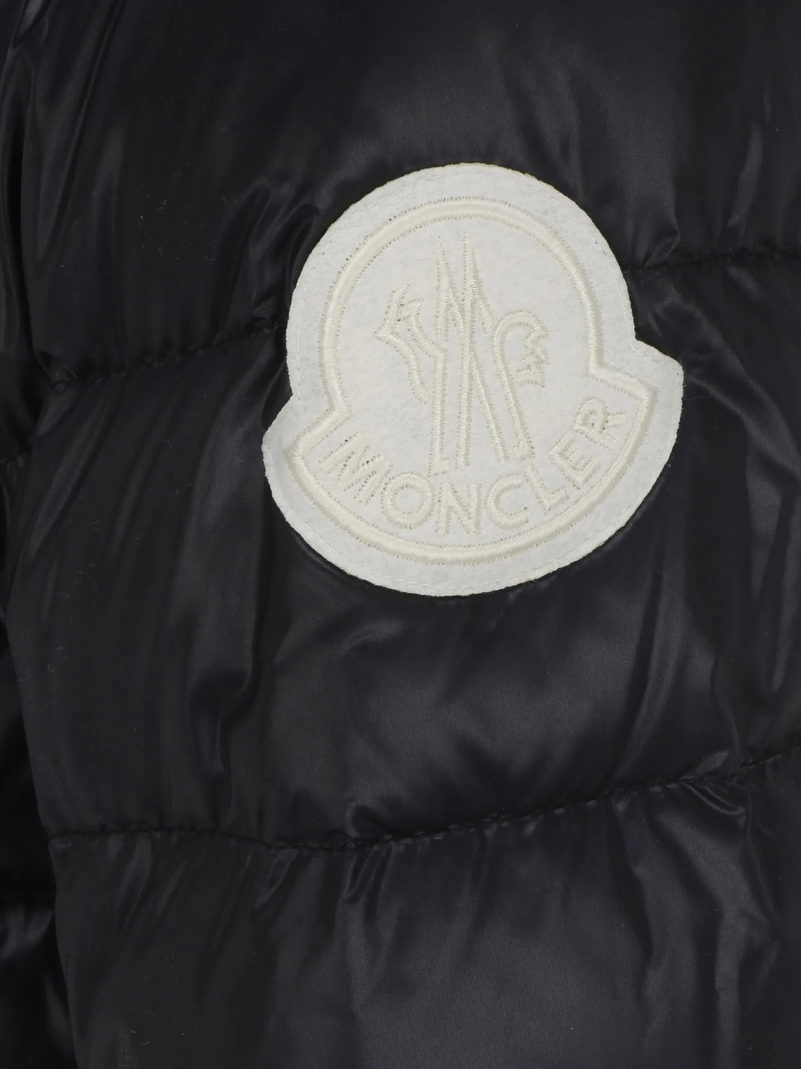 Moncler Genius Logo Patch Zip-Up Jacket