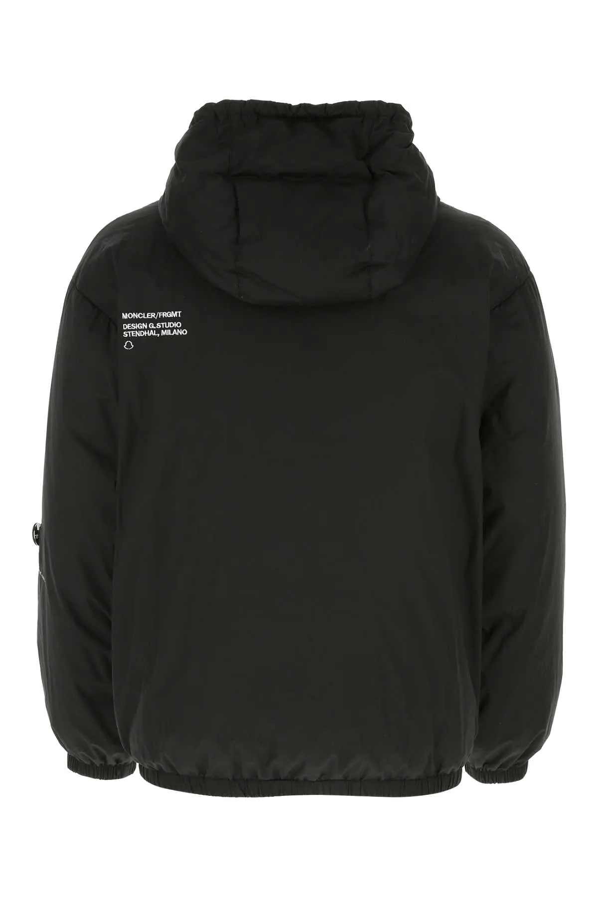 Moncler X Fragment Hiroshi Fujiwara Logo Printed Down Jacket