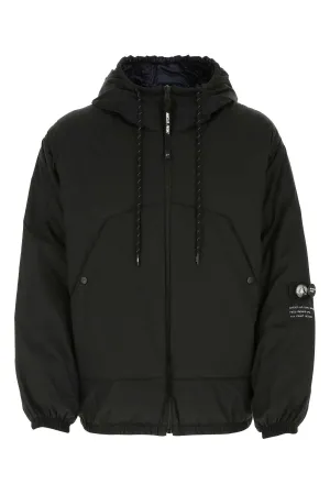 Moncler X Fragment Hiroshi Fujiwara Logo Printed Down Jacket