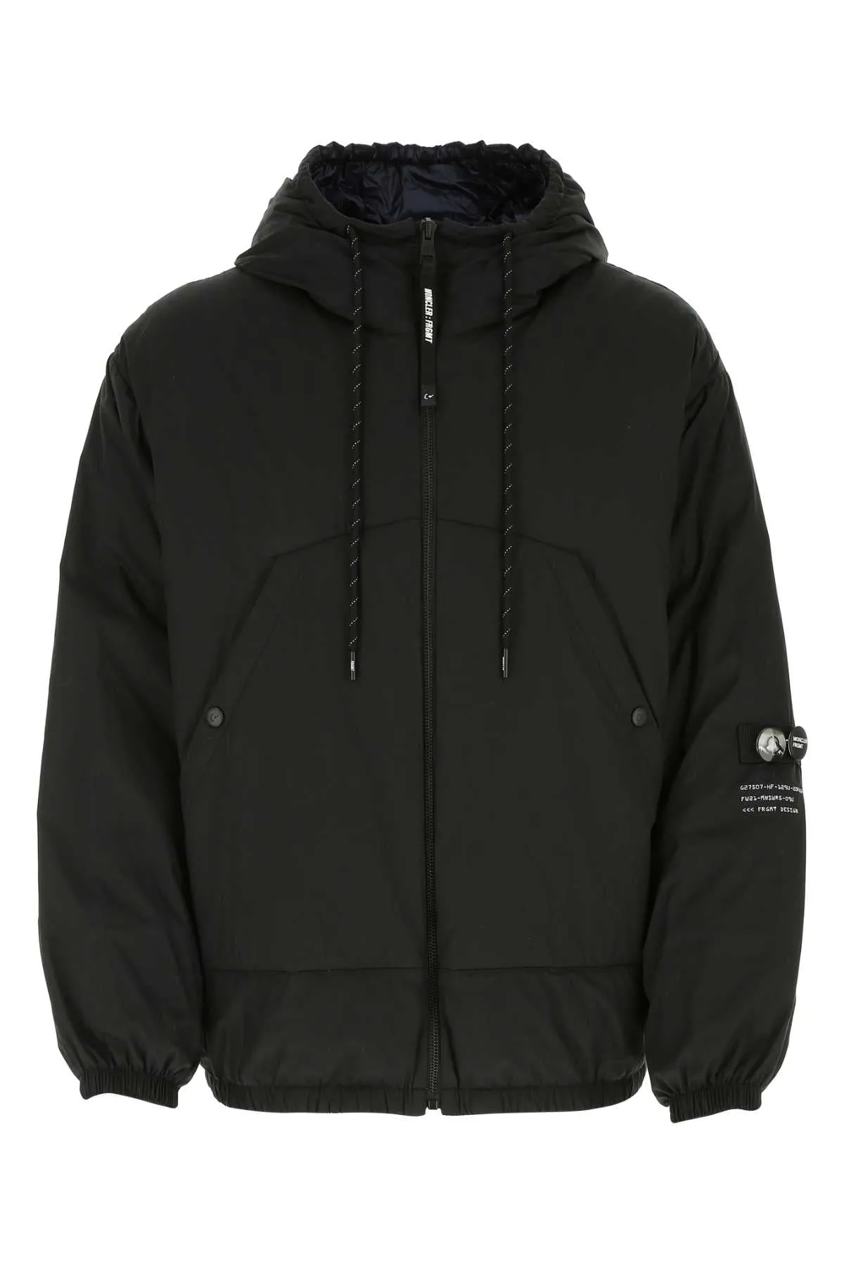 Moncler X Fragment Hiroshi Fujiwara Logo Printed Down Jacket