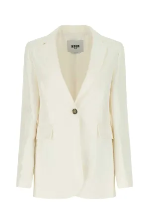 MSGM Tailored Long Sleeved Blazer
