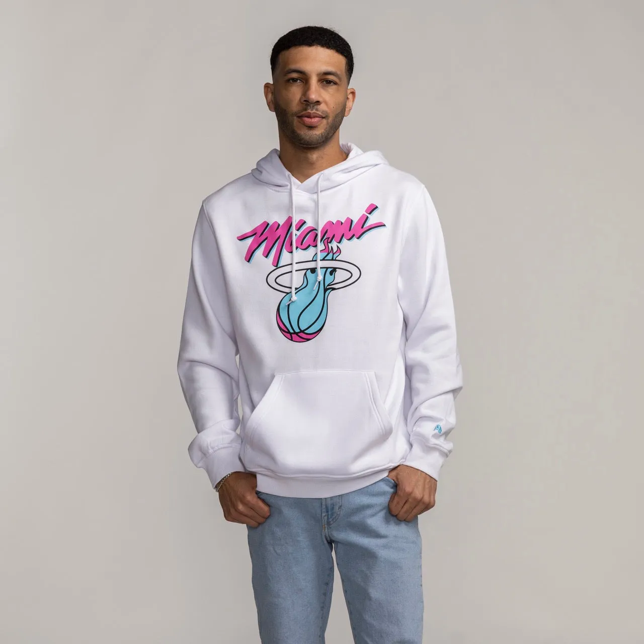 New Era Miami HEAT Original Vice Pullover Hoodie
