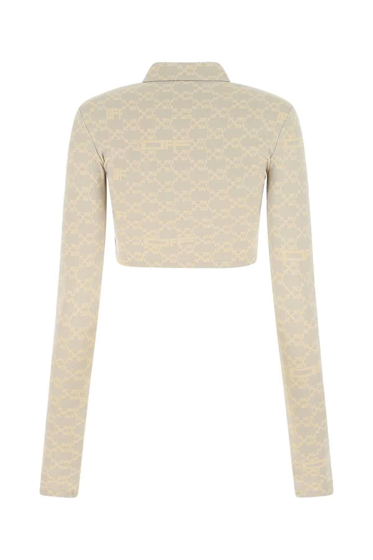 Off-White Monogram Cropped Track Jacket