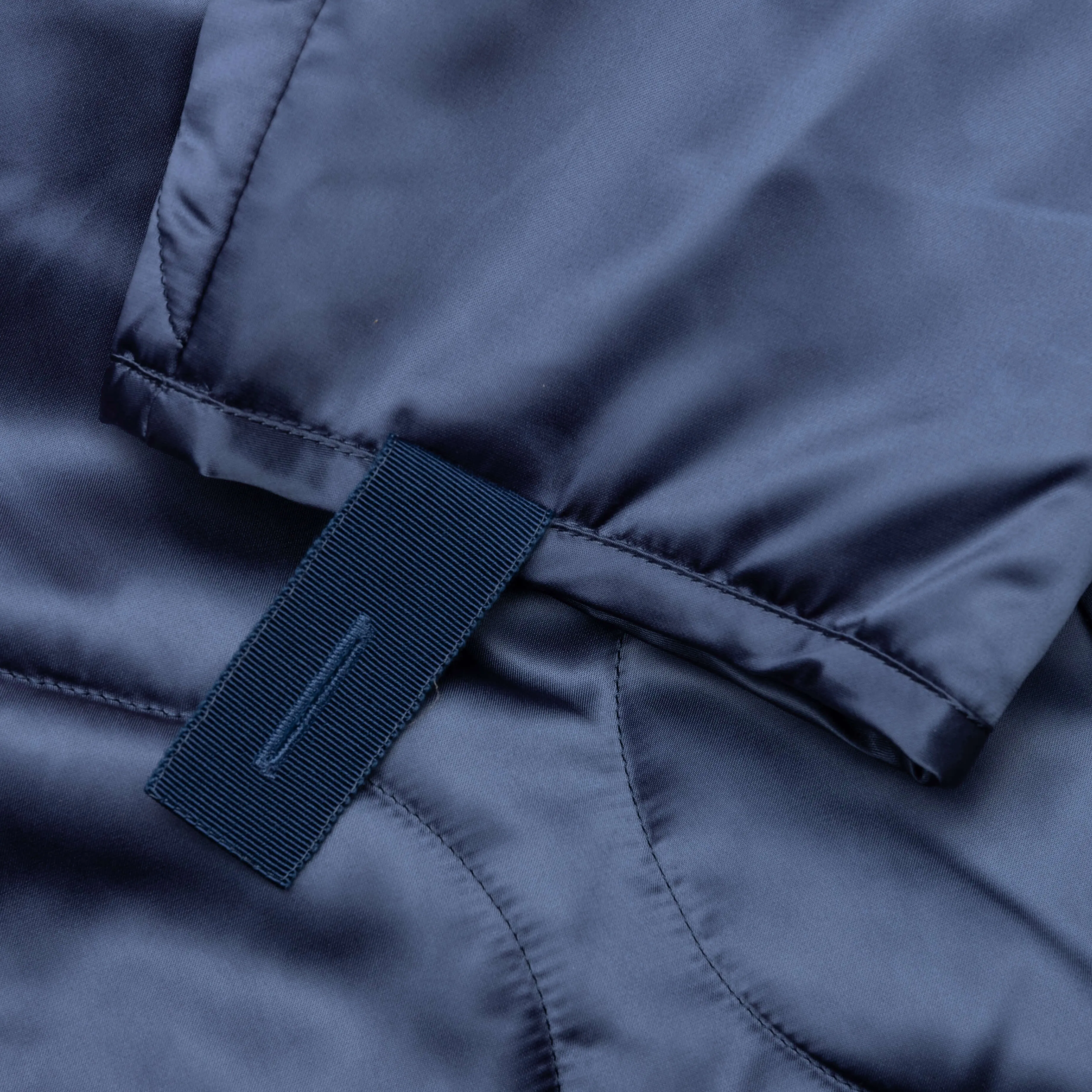 Oversized Quilted Jacket - Indigo