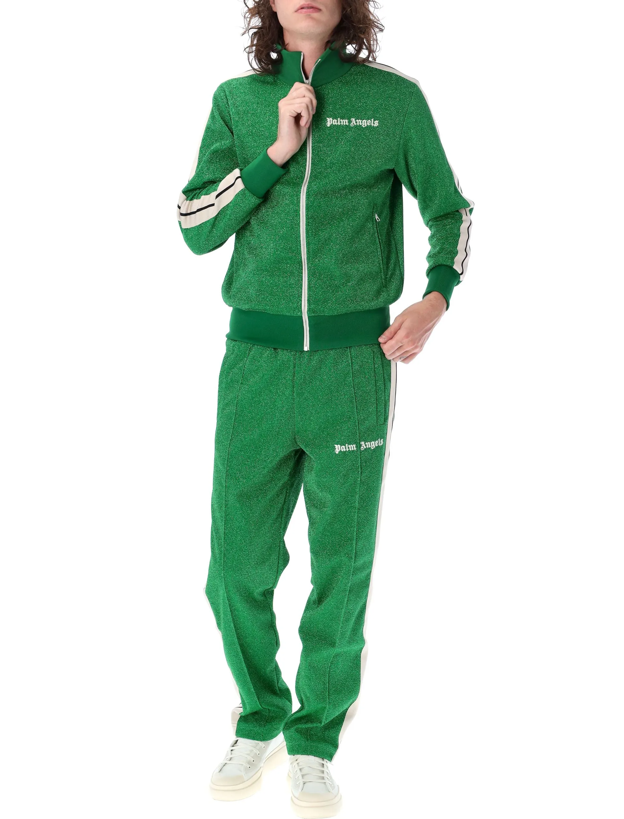 Palm Angels Zip-Up Track Jacket