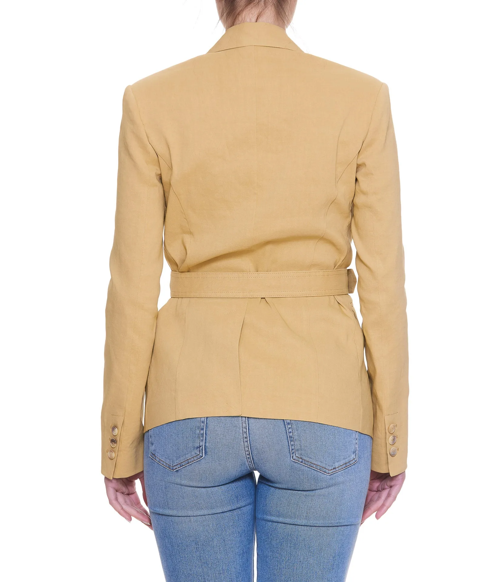 Pinko Belted Single Breasted Long Sleeved Blazer