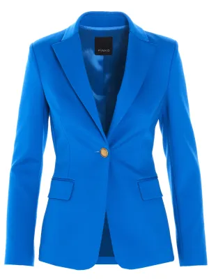 Pinko Scuba Effect Single Breasted Blazer
