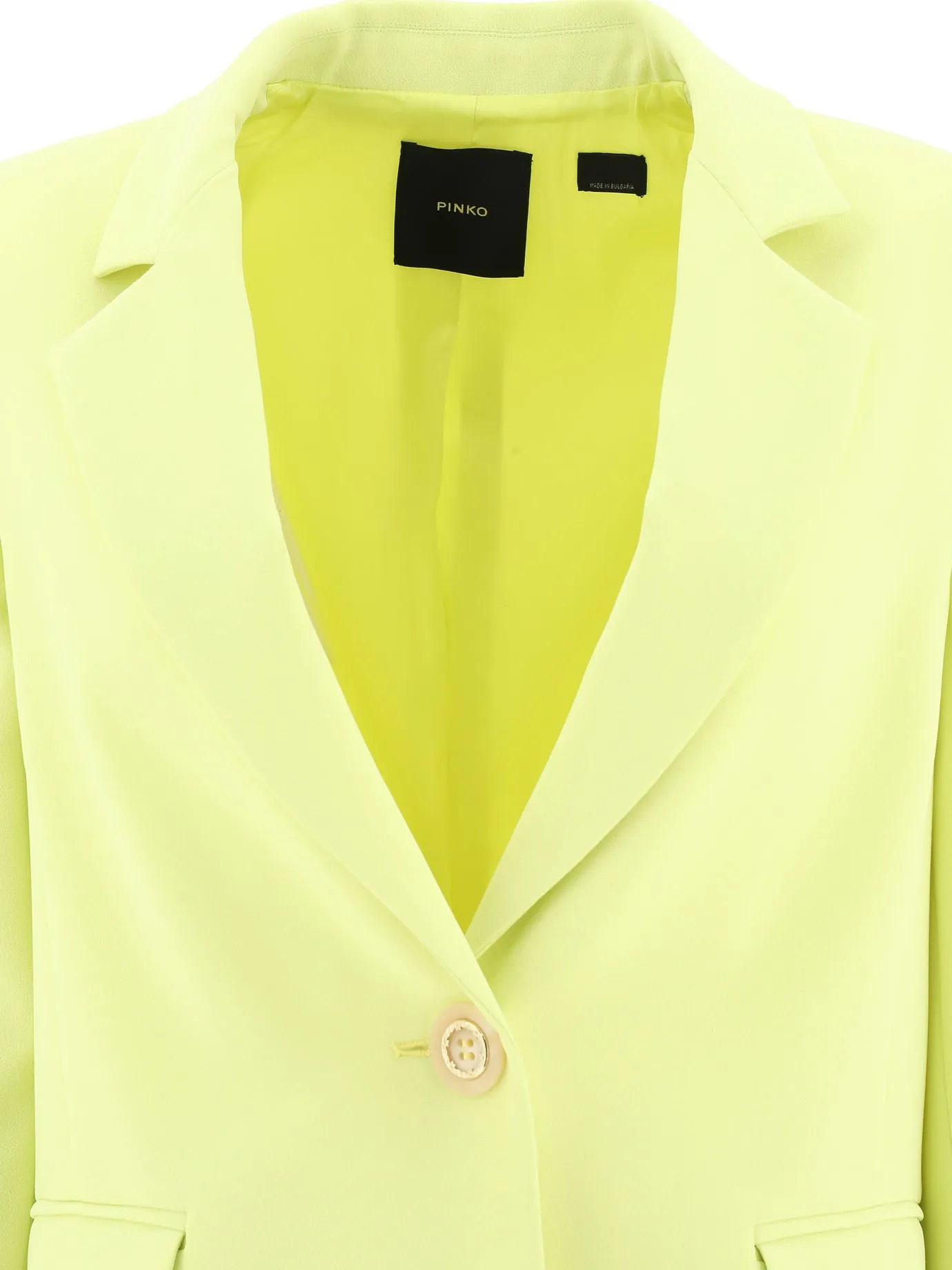 Pinko V-Neck Single-Breasted Blazer