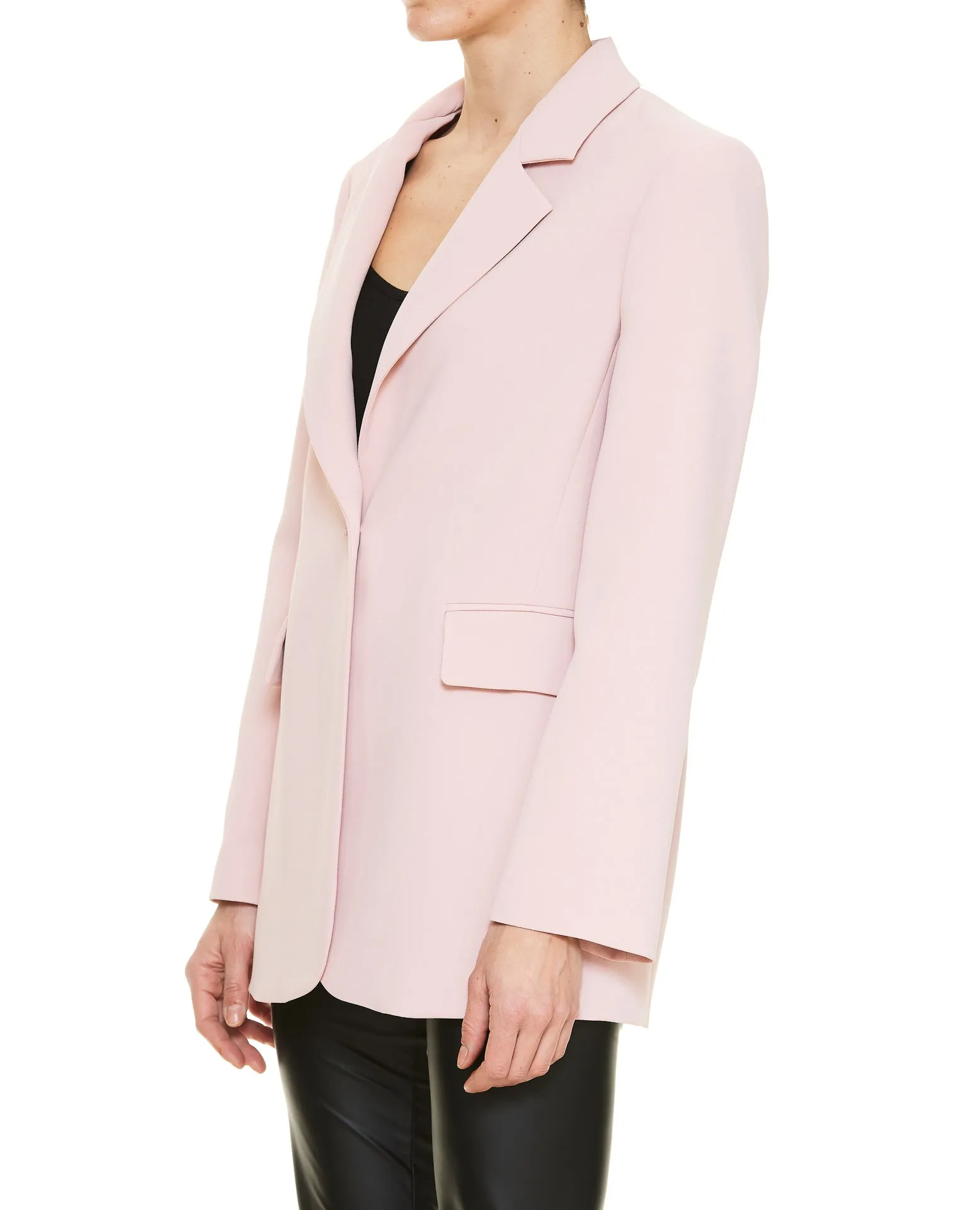 Pinko V-Neck Single-Breasted Jacket