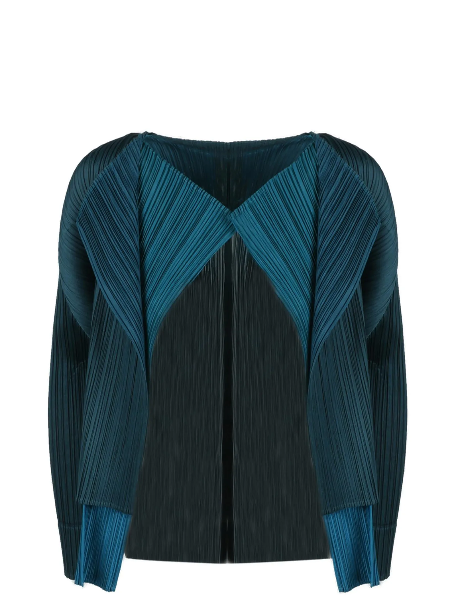 Pleats Please By Issey Miyake Pleated Long-Sleeved Jacket
