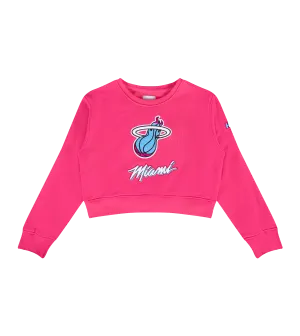 Pro Standard Miami HEAT Original Vice Girls Crewneck
