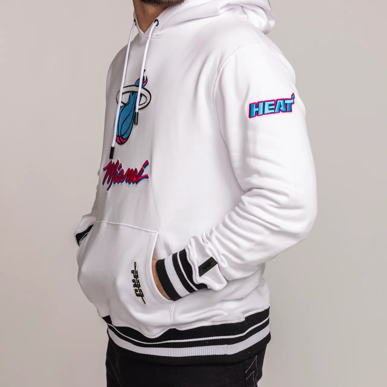 Pro Standard Miami HEAT Original Vice Pullover Hoodie