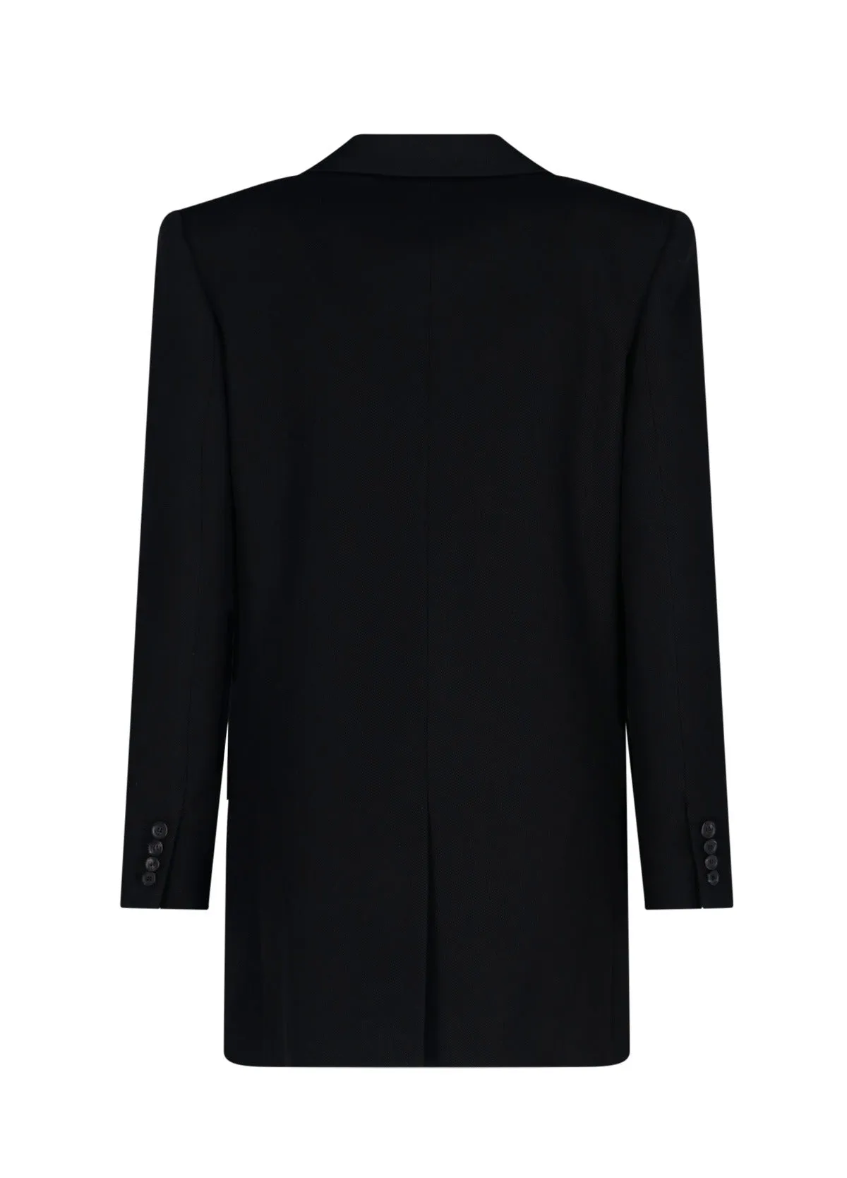 Saint Laurent V-Neck Single-Breasted Jacket