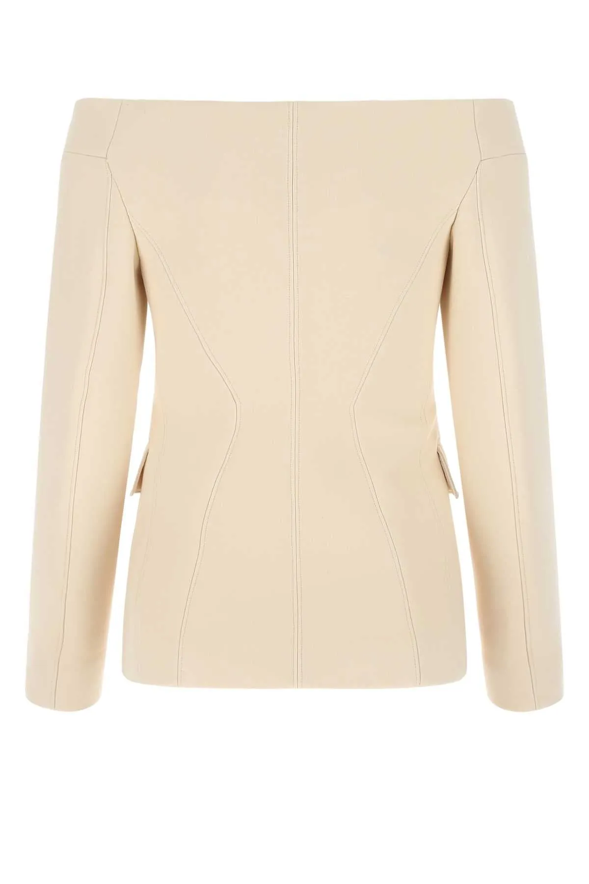 Salvatore Ferragamo Off-Shoulder Jacket