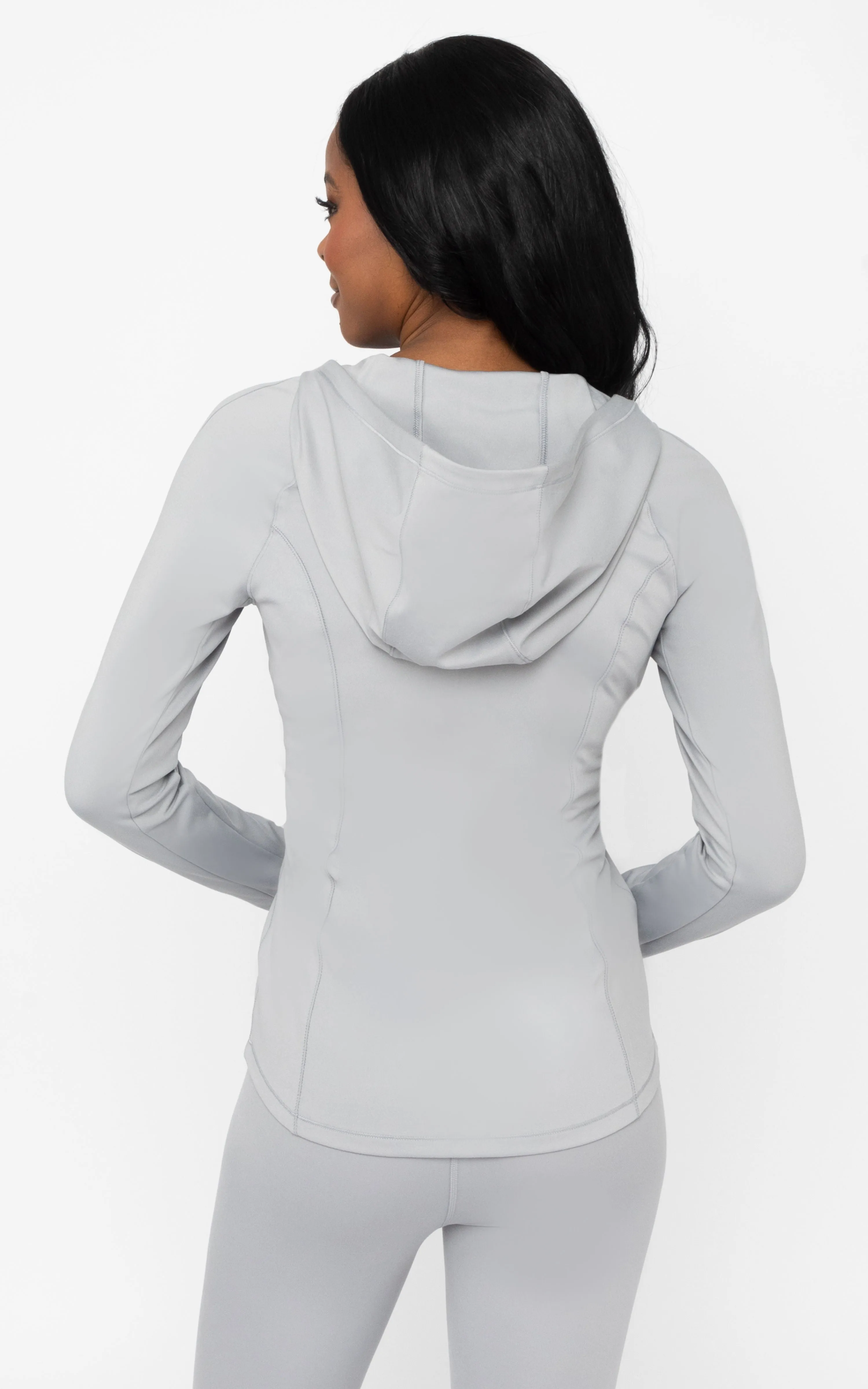 Slim Full Zip Hooded Jacket