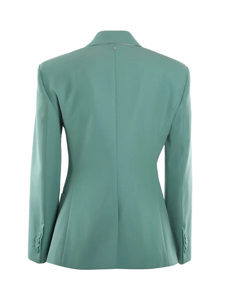 Sportmax Single-Breasted Long-Sleeved Jacket
