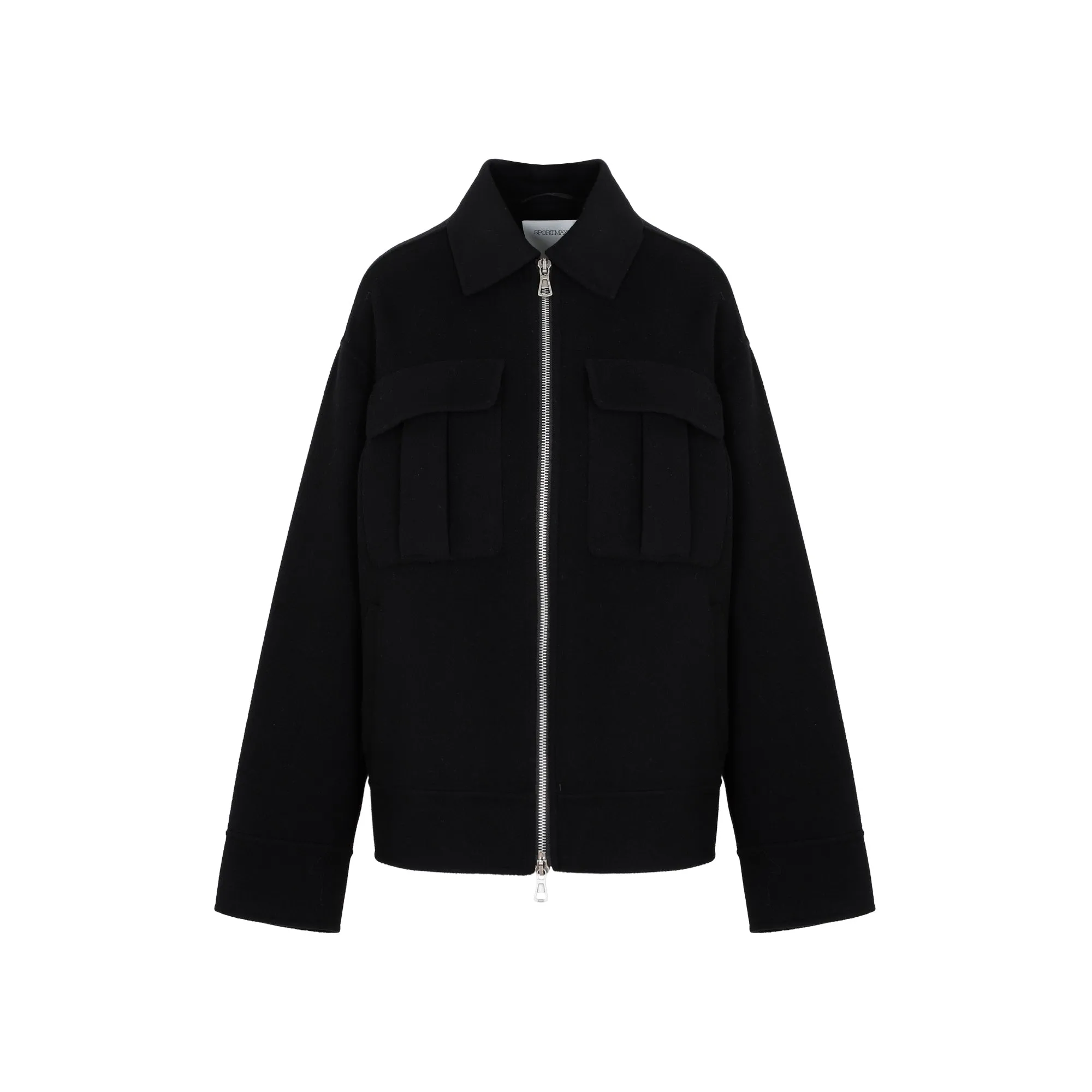 Sportmax Zip-Up Long-Sleeved Jacket