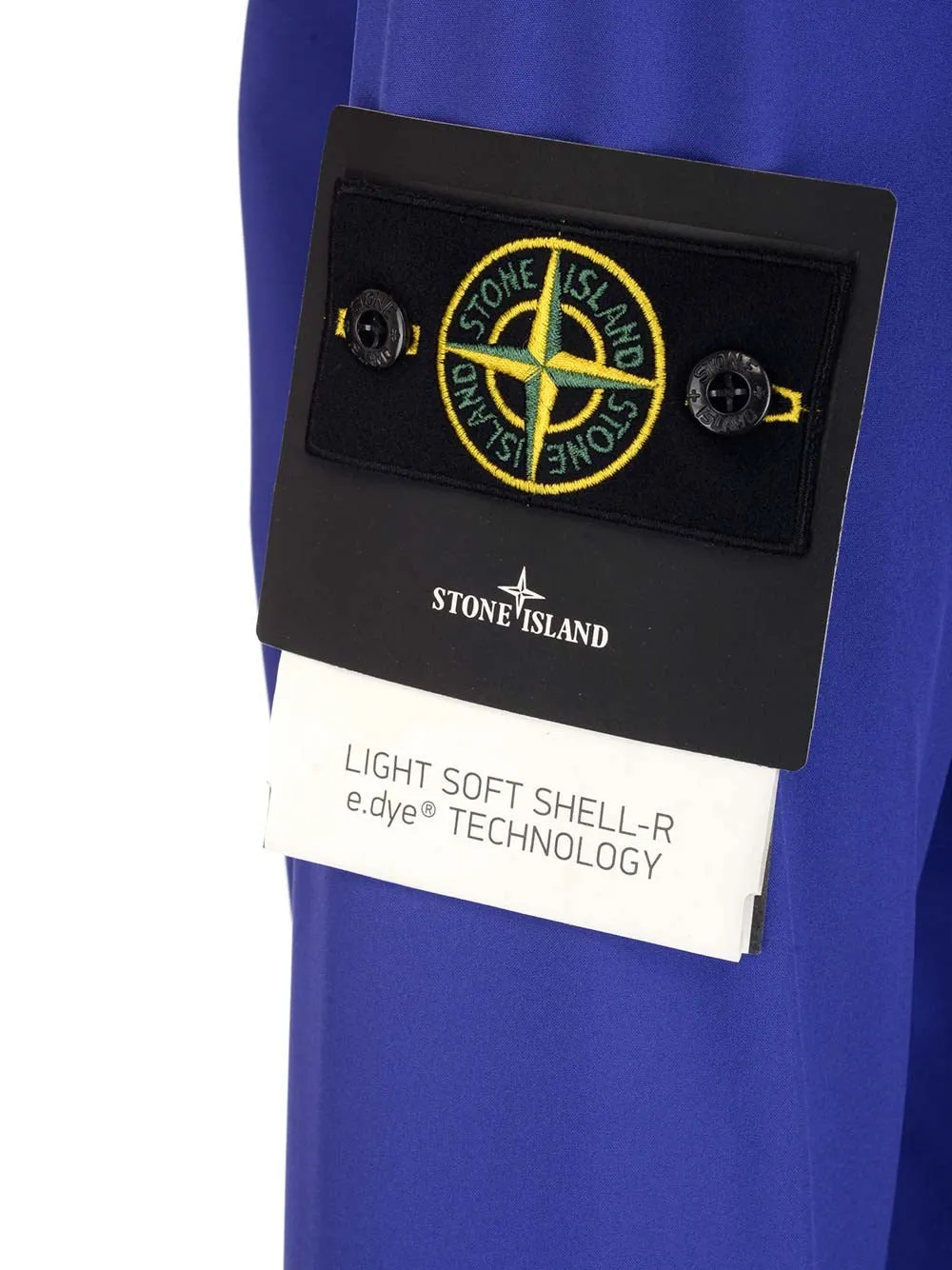 Stone Island Logo Patch Zip-Up Jacket