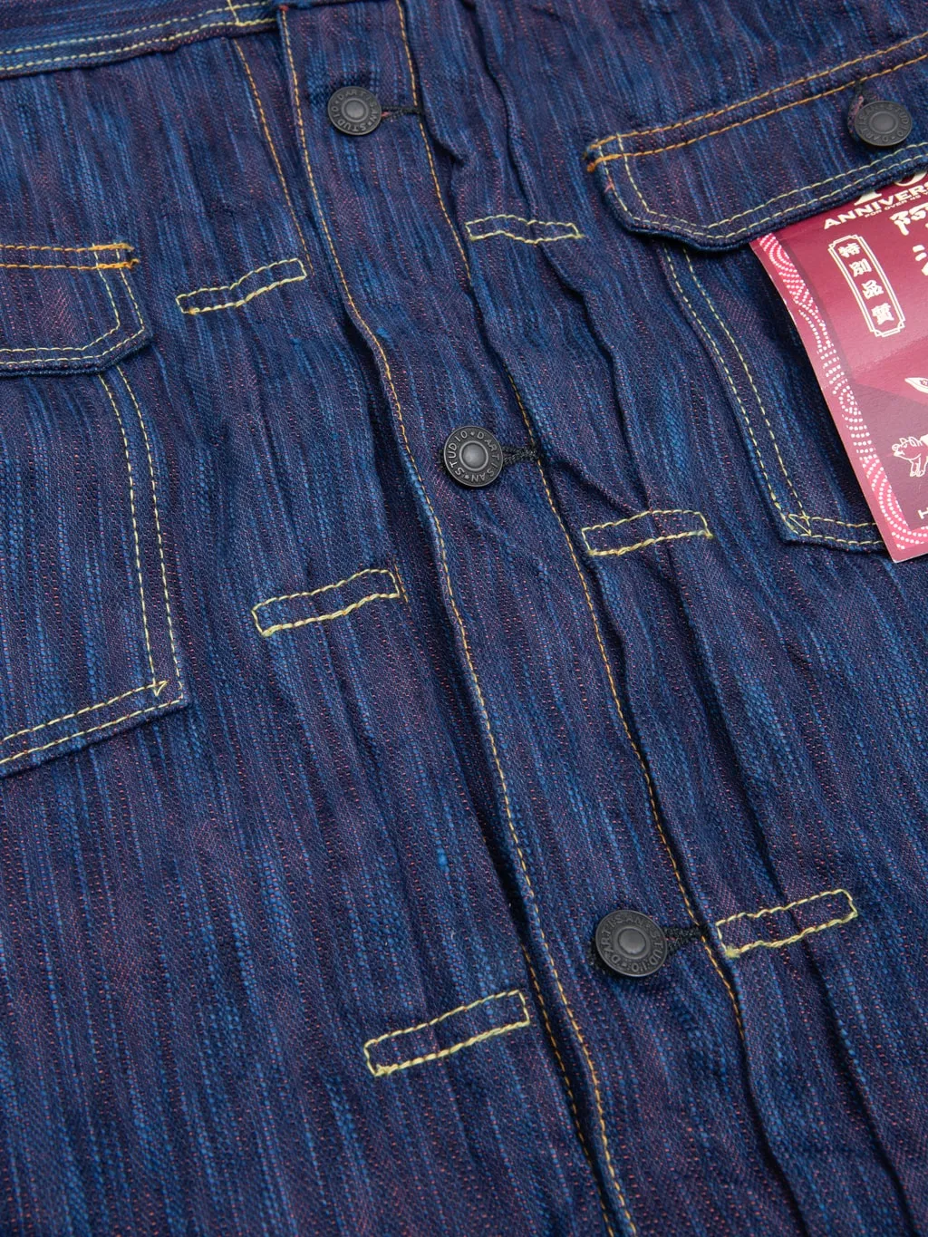 Studio D'artisan SP-088 15oz 45th Anniversary Tokushima Hinode-Awa Shoai Type II Jacket