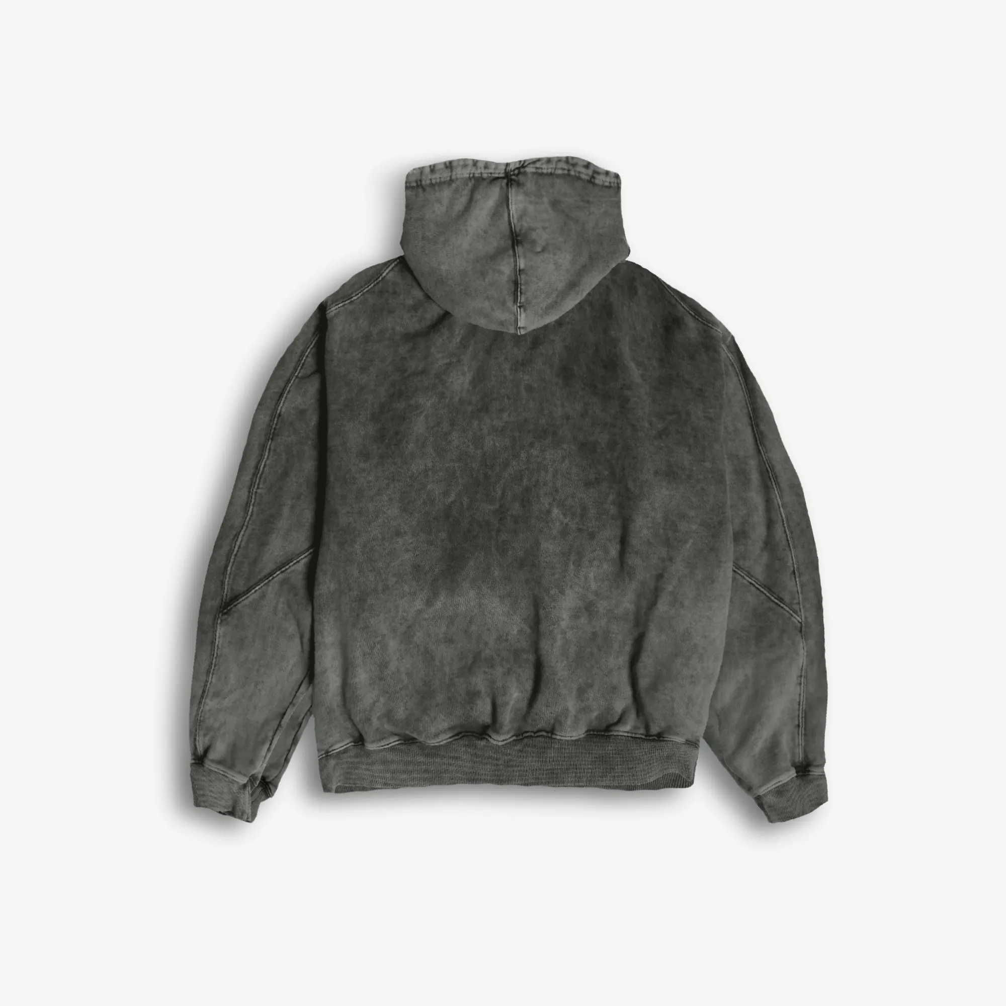 Superkicks | SIGNATURE FADE HOODIE { GREY OMBRE