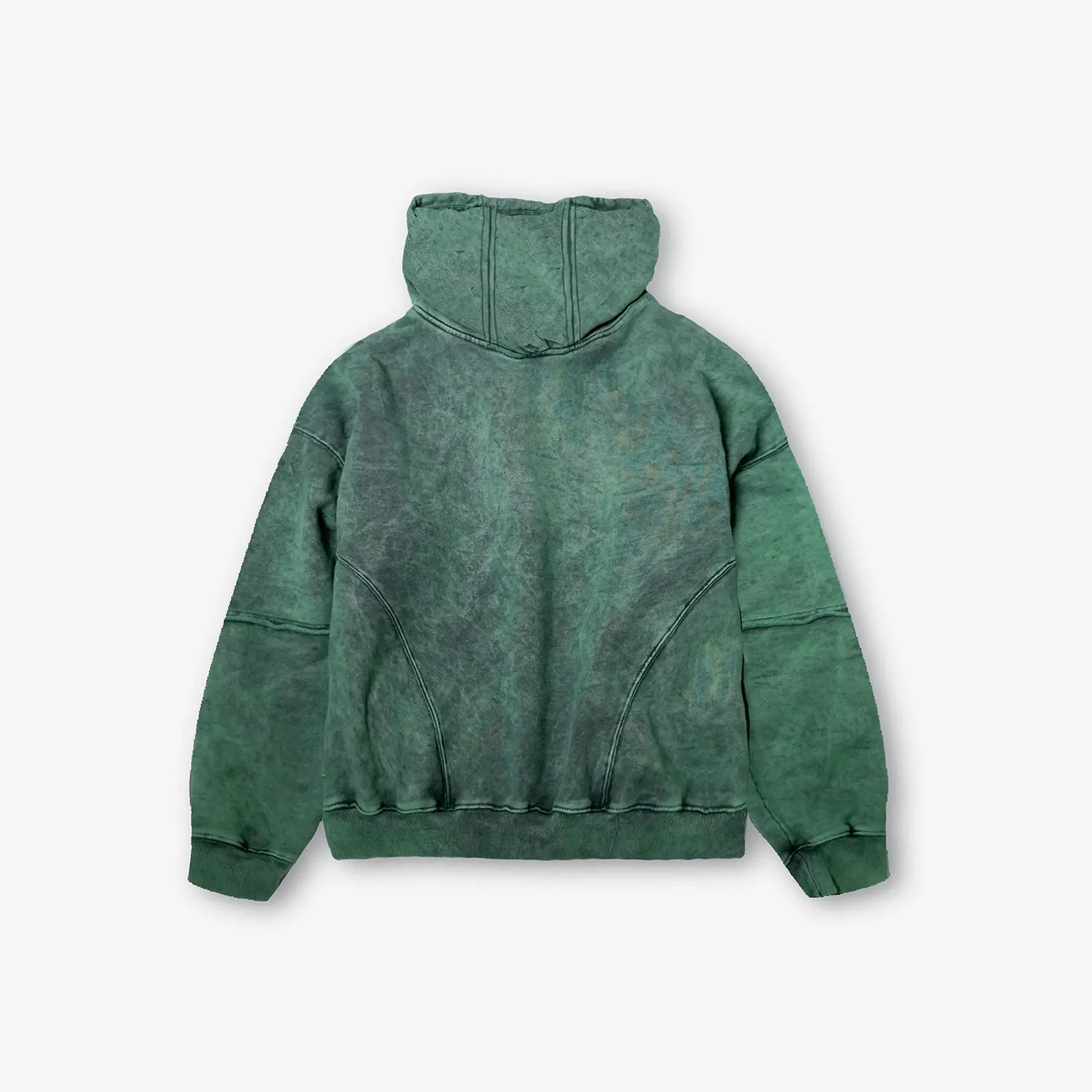 Superkicks | SIGNATURE WASHED HOODIE { DUSTY GREEN