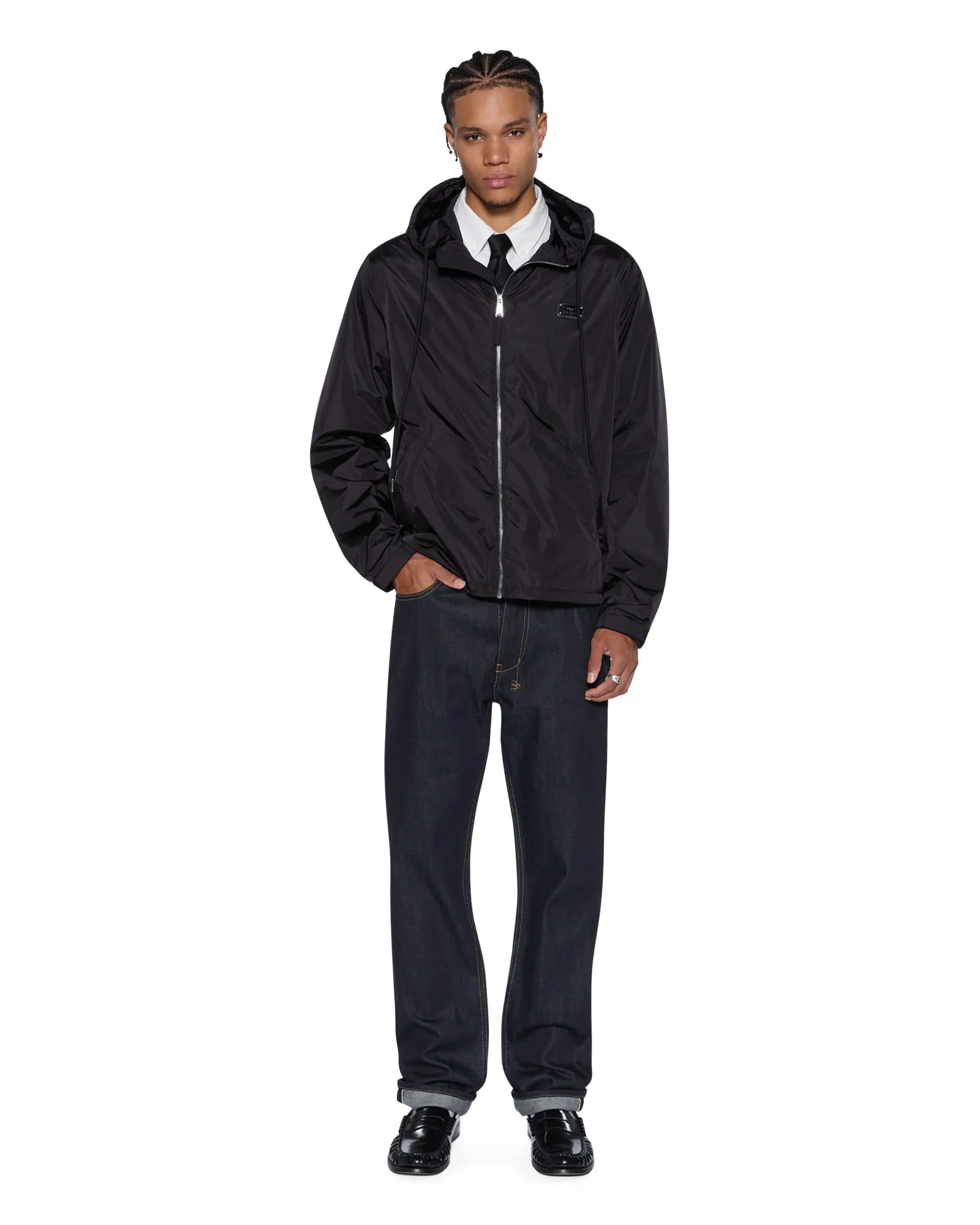 TEK NYLON JACKET BLACK