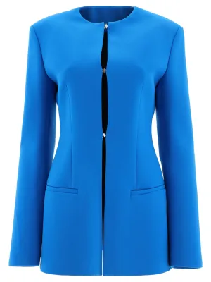 The Attico Mya Logo Hooks Blazer