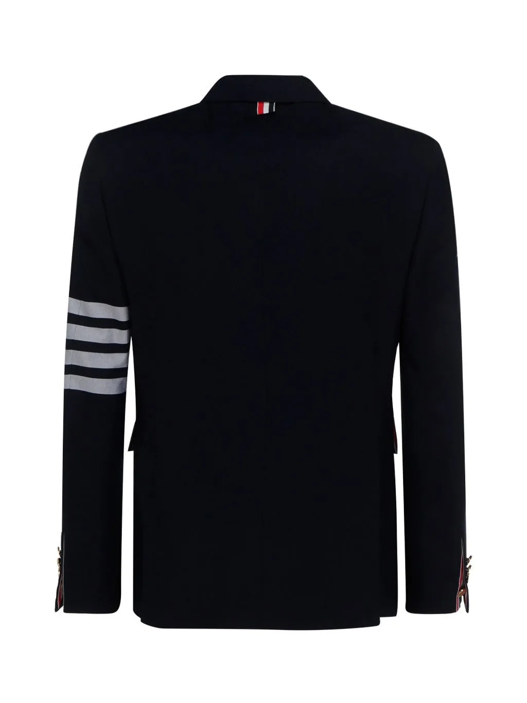 Thom Browne 4-Bar Single-Breasted Blazer