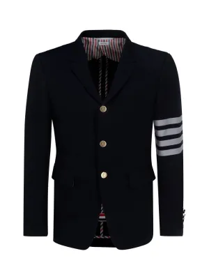 Thom Browne 4-Bar Single-Breasted Blazer