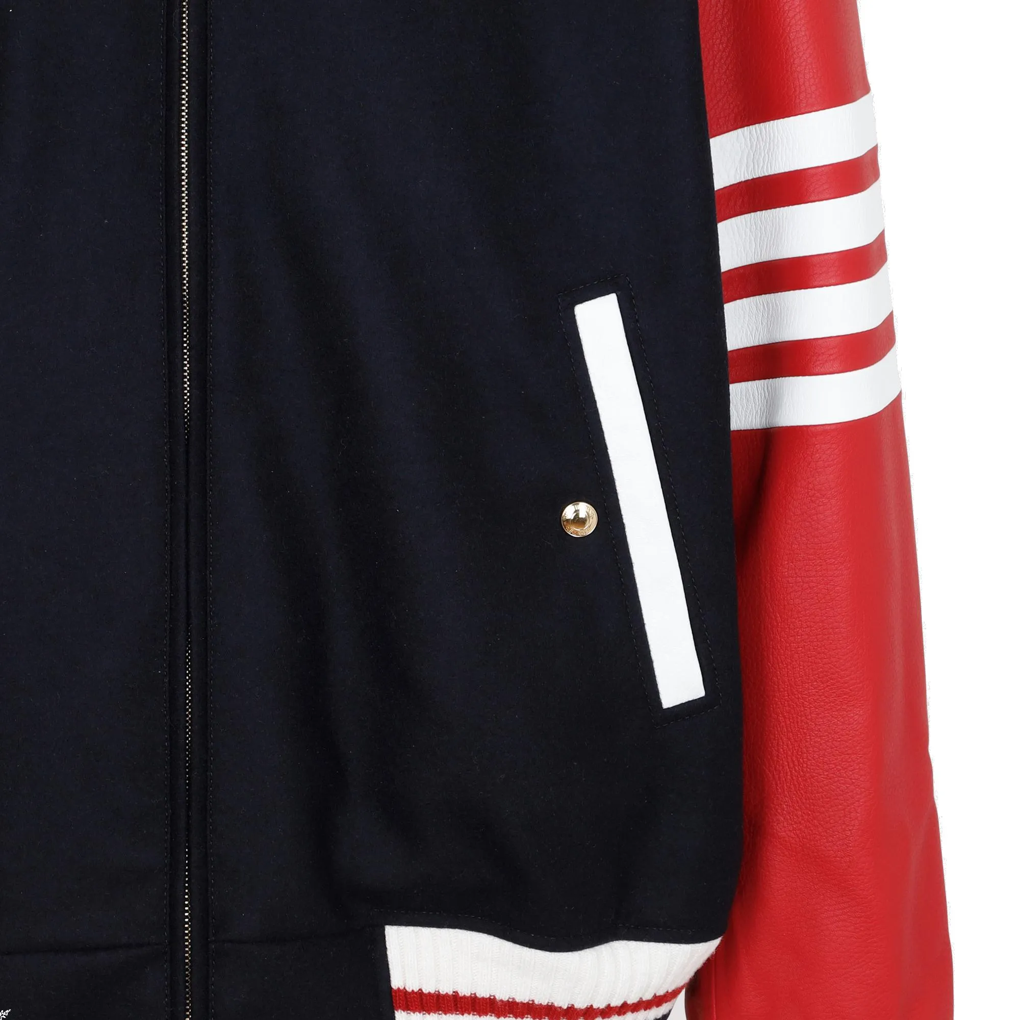 Thom Browne 4-Bar Stripe Zipped Jacket