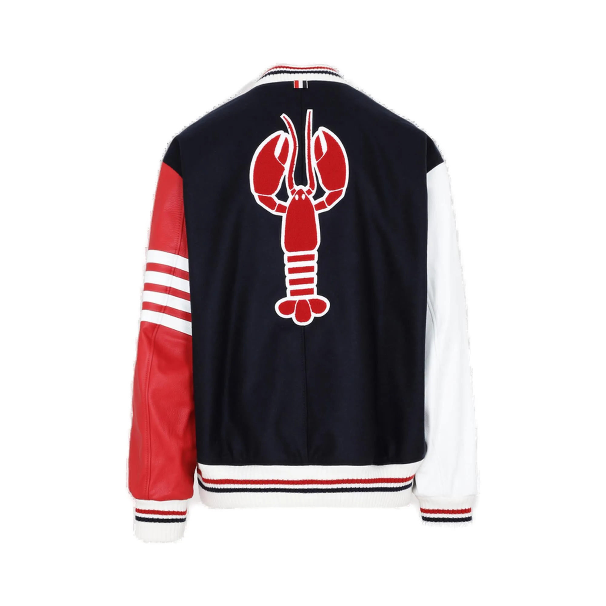 Thom Browne 4-Bar Stripe Zipped Jacket