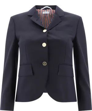 Thom Browne Single-Breasted Long-Sleeved Jacket