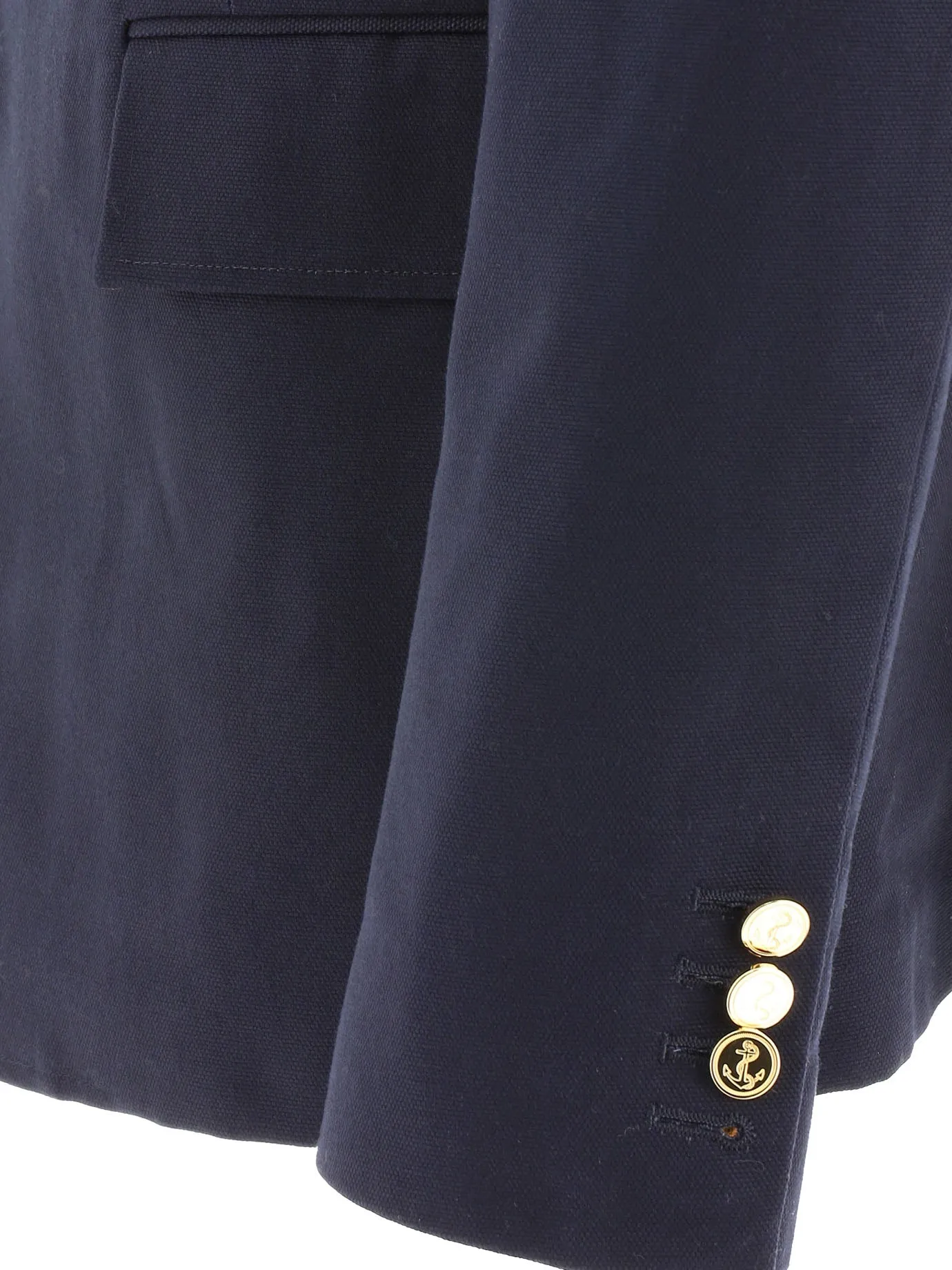 Thom Browne Single Breasted RWB Stripe Blazer