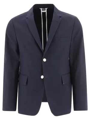 Thom Browne Single Breasted RWB Stripe Blazer