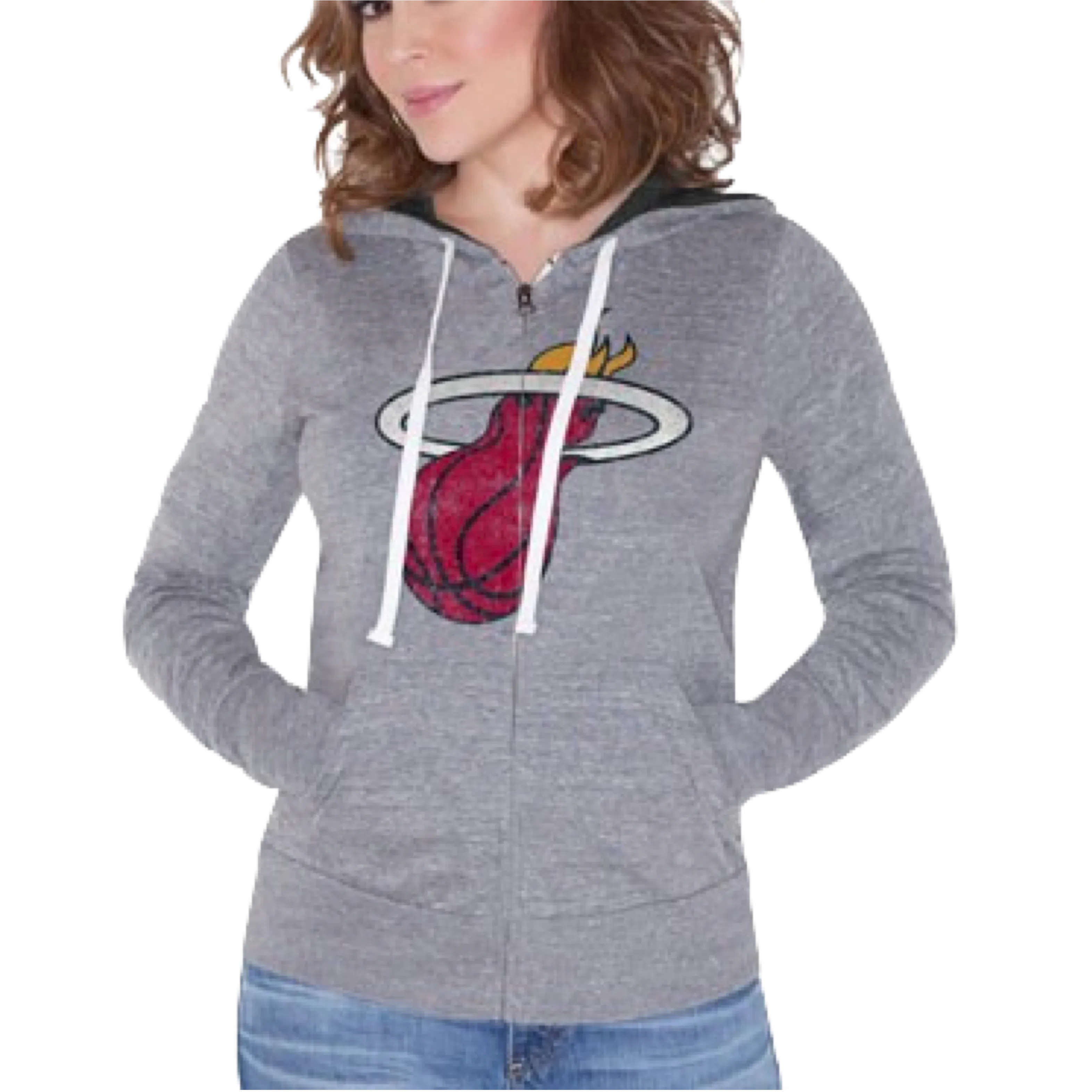 Touch by Alyssa Milano Miami HEAT Ladies Teagan Hoodie