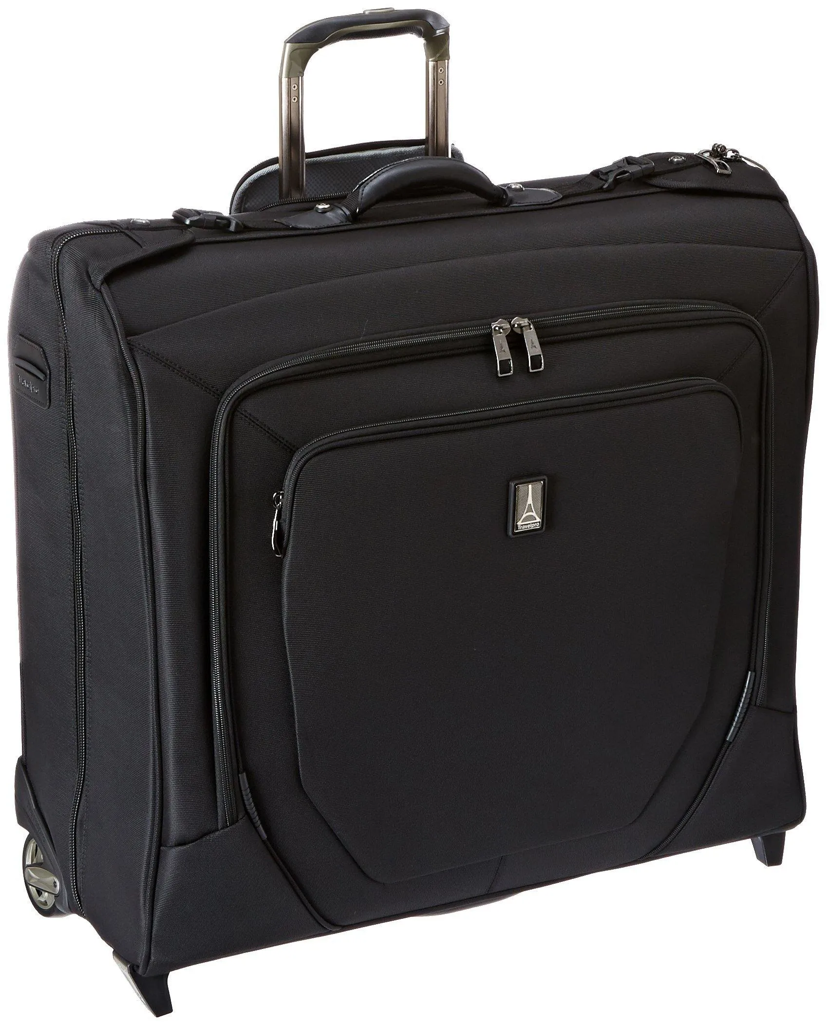TravelPro Crew 10 50" Black Nylon Rolling Garment Bag Suitcase