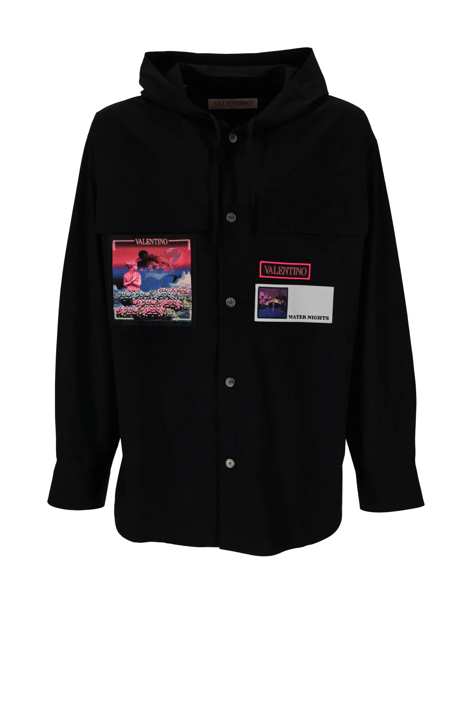 Valentino Drawstring Long-Sleeved Overshirt