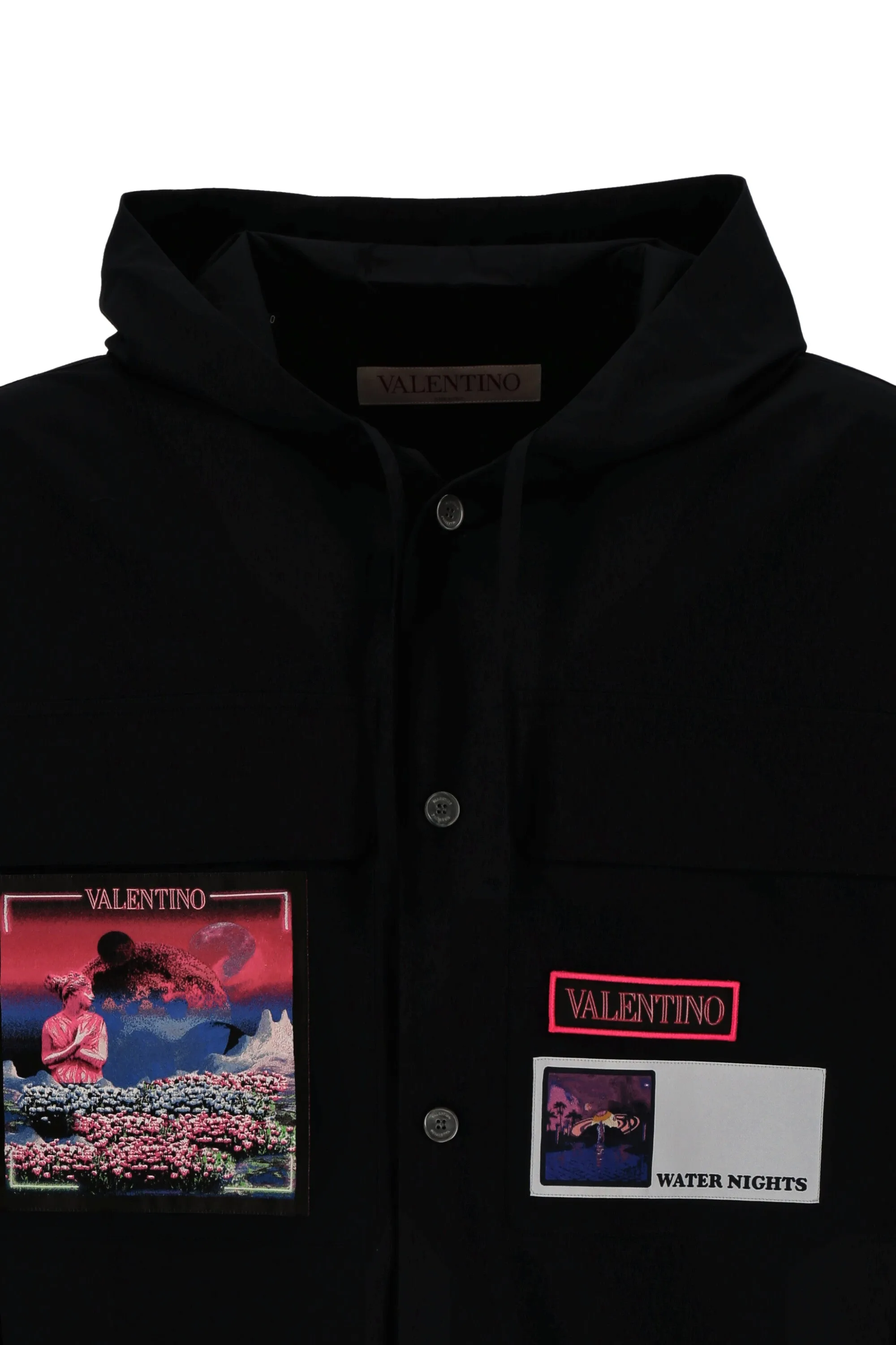 Valentino Drawstring Long-Sleeved Overshirt